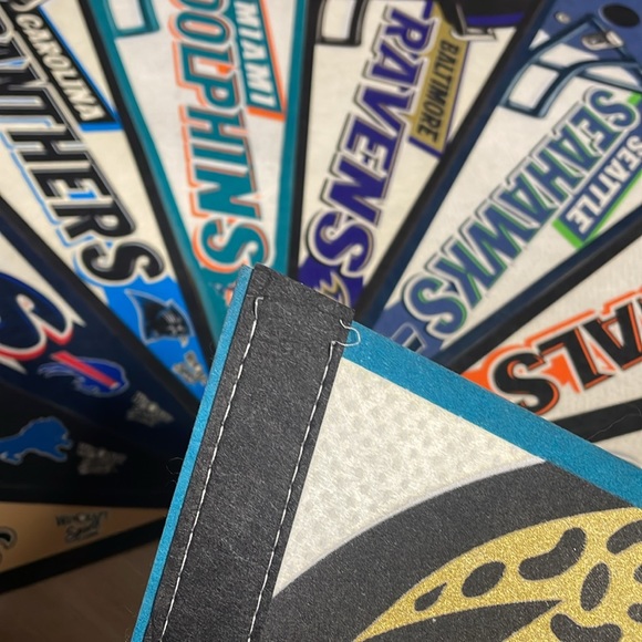 1990s or 2000s NFL Team Pennant Collection. 13‎ Pennants. Made in USA Wincraft. - Picture 7 of 12